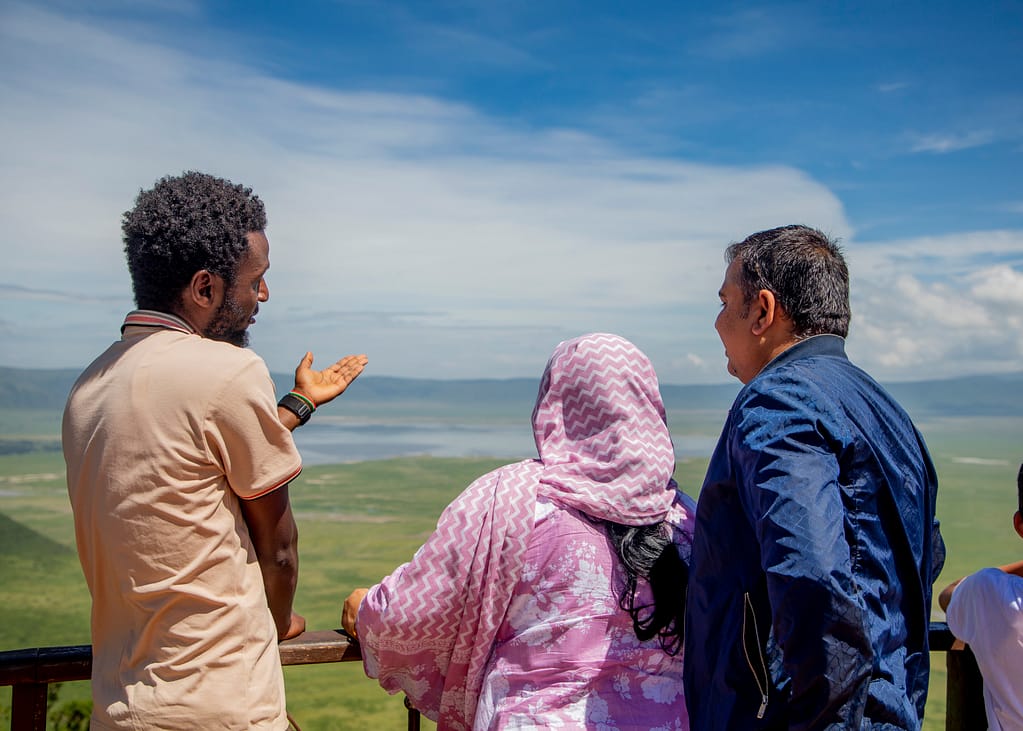 Wilium SAFARIWITH ME guide at Ngorongoro Crater